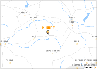 map of Mikage