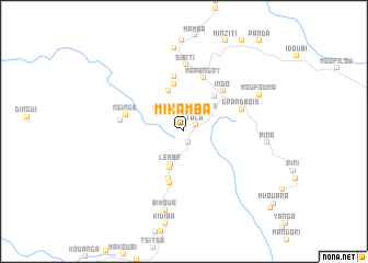 map of Mikamba