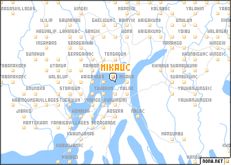 map of Mikau 2