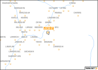 map of Mikaw