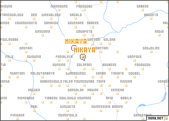 map of Mikaya