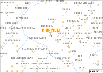 map of Mikayıllı