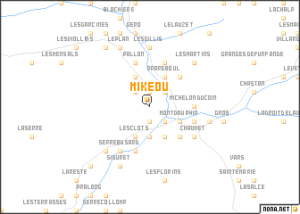 map of Mikeou