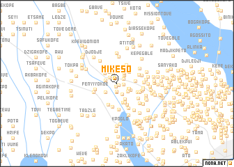 map of Mikéso