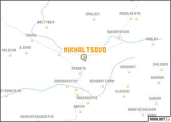 map of Mikhal\
