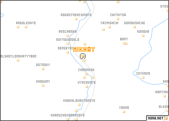 map of Mikhay