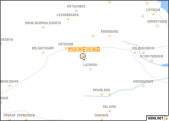 map of Mikheikha