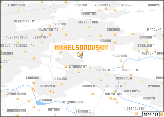 map of Mikhel\