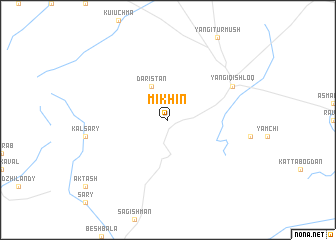 map of Mikhin