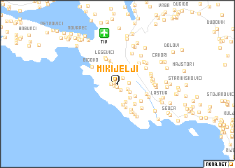 map of Mikijelji