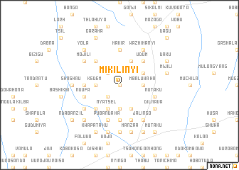 map of Mikilinyi