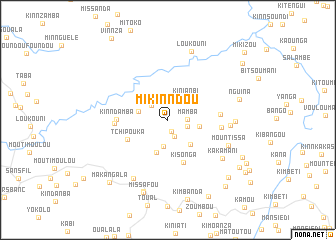 map of Mikinndou