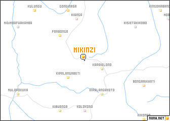map of Mikinzi