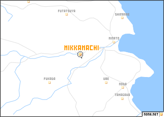 map of Mikkamachi