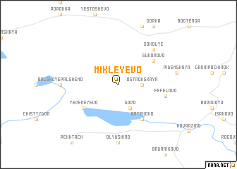 map of Mikleyevo