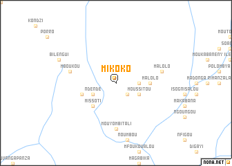 map of Mikoko