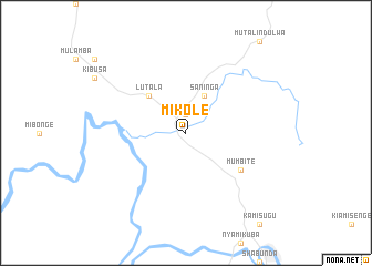 map of Mikole