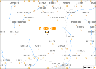 map of Mikrá Áda