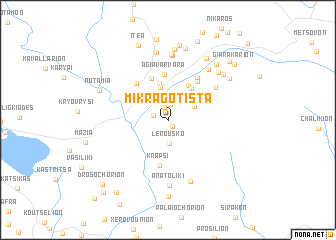 map of Mikrá Gótista