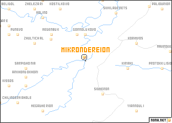 map of Mikrón Déreion