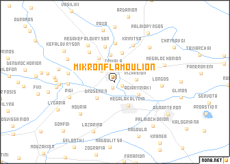 map of Mikrón Flamoúlion