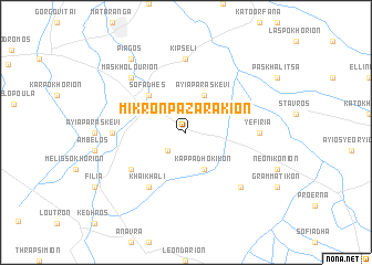 map of Mikrón Pazarákion