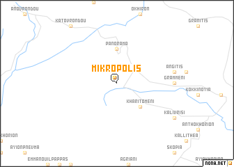 map of Mikrópolis