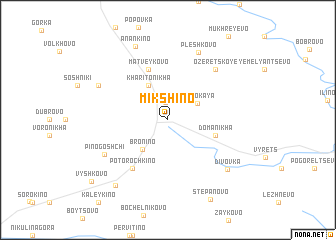 map of Mikshino