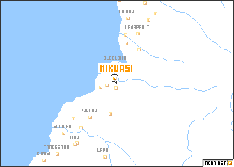 map of Mikuasi