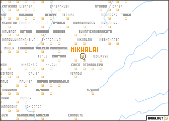 map of Mikwala I