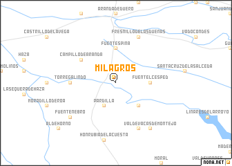 map of Milagros