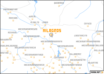 map of Milagros