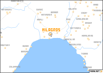 map of Milagros