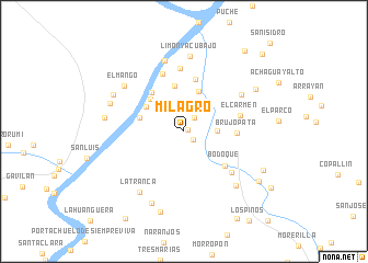 map of Milagro