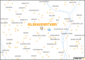 map of Milakhvriantkari