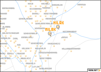 map of Mīlak