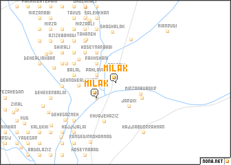 map of Mīlak