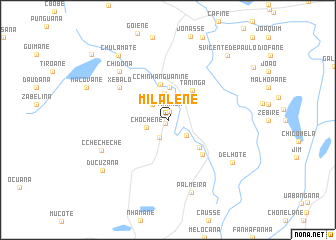 map of Milalene