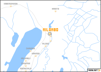 map of Milambo