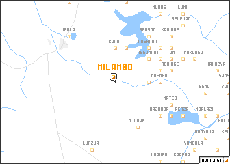 map of Milambo