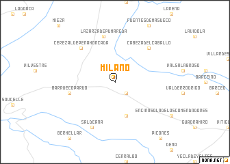 map of Milano
