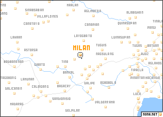 map of Milan