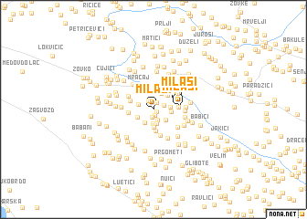 map of Milasi