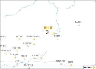 map of Mila