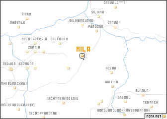 map of Mila