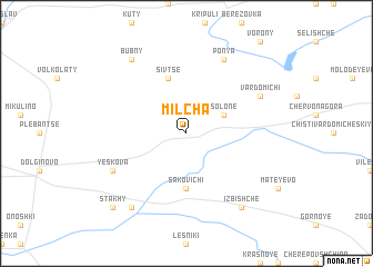 map of Milʼcha