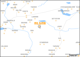 map of Mil\