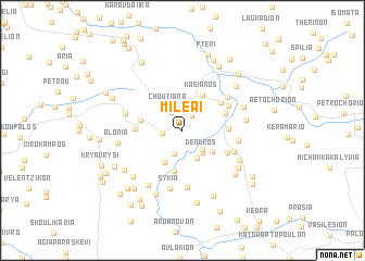 map of Miléai