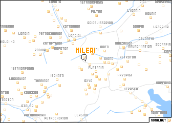 map of Miléai