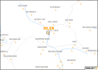 map of Miléa